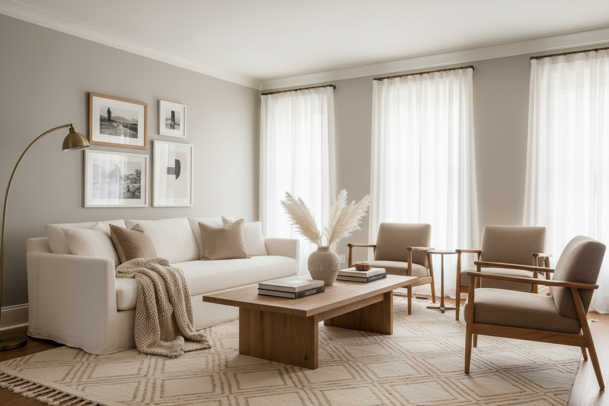 Choosing the Perfect Neutral Color Palette for Every Room