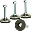 Heavy Duty Leveling Screw Leg, Leg Leveler 3.14" Dia Base, Adjustable Leveling by MUHOUZHINANG
