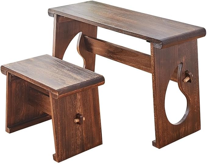 Asian Style Wooden Coffee Table, Vintage Guqin Table, Old Wood Side Table by Unknown