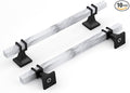 Rergy Cabinet Handles Marble Drawer Pulls and Knobs, T-Bar Hardware by Rergy