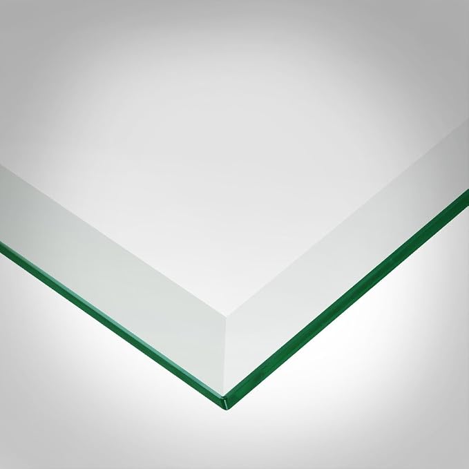 Dulles Glass 20 inch Square Glass Table Top - Image 4