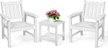 Stoog 3 Piece Patio Dining Sets, All-Weather Patio Chairs by Stoog