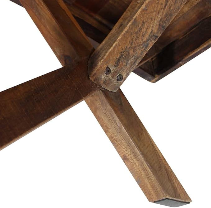Eco-Friendly Living Room Table Cozy Farmhouse Decor Unique Rustic Coffee Table - Image 6