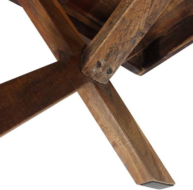 Handmade Reclaimed Wood Coffee Table Rustic Farmhouse Style Eco-Friendly - Image 6