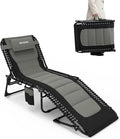 Outdoor Folding Lounge Chair Padded by WKFAMOUTCAMP