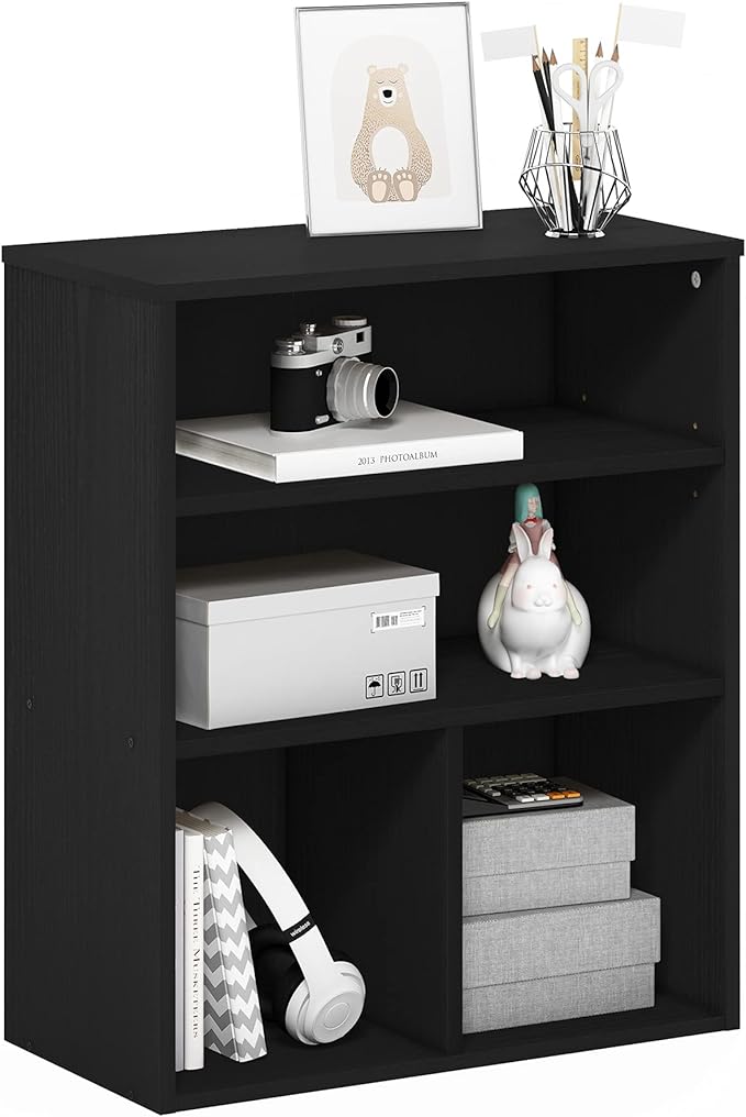 Furinno PASIR Book Shelf, 3-Tier Display Bookshelf by Furinno-FitsYourSpaceFitsYourBudget