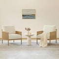 CHITA Accent Chairs Set of 2, Braid Modern Armchair by CHITALIVING