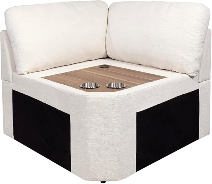 Ball & Cast 116" Oversized Modular Sectional Sofa, Large Chenille Upholstered - Image 6