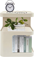 3 Tier Minimalist End Table Modern Side Table by Unknown