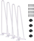 SMARTSTANDARD 16 Inch Heavy Duty Hairpin Furniture Legs, Metal Home DIY Projects by SMARTSTANDARD