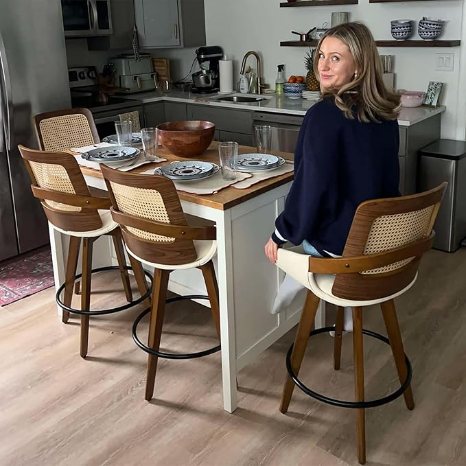 Bar Height Bar Stools Set of 3 - Image 5