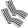 Wenqik 2 Pcs Outdoor Chaise Lounge Cushion by Wenqik
