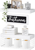 QEEIG ‎Bathroom Shelves Over Toilet by QEEIG