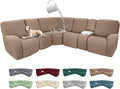 100% Waterproof Sectional Recliner Couch Covers by ROFASVCO