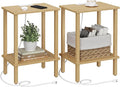 TUTOTAK End Table with Charging Station, Small Side Table with Outlets by ChoosetutotakFurnitureBuildYourCozyHome