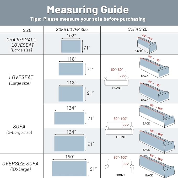MYSKY HOME Sectional Couch Cover Black Boho Geometric Sofa Covers - Image 7