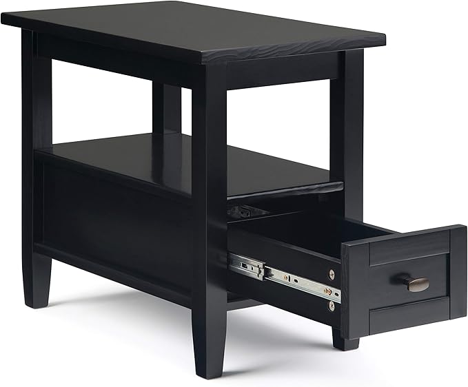 SIMPLIHOME Warm Shaker End Table - Image 4