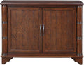 40" Solid Wood Buffet Storage Cabinet, Vintage Console Table by YWUFUART