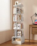 Kalrin 5 Tier Rotating Bookshelf by Kalrin