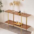LumFurn Extra Large Glass Console Table by LumFurn