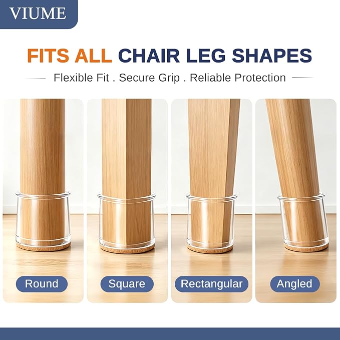 32 Pcs Chair Leg Floor Protectors - Image 5