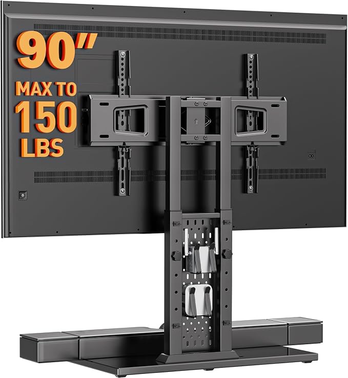 Perlegear Universal Swivel TV Stand by Perlegear
