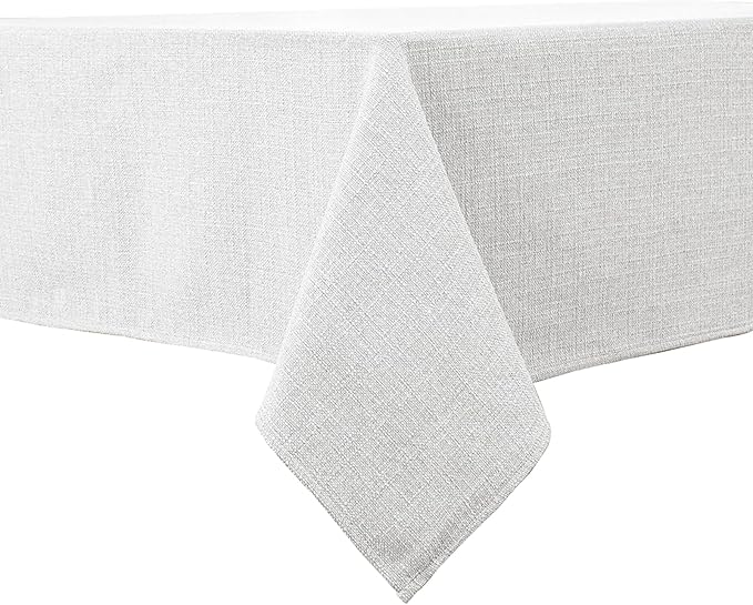 BALCONY & FALCON Rectangle Tablecloth 47" x 63" Washable Wrinkle Resistant and by BALCONYFALCON