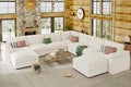 EASE MOOSE Oversized Sectional Modular Sofa，Comfty U Shape Sectional FSC by EASEMOOSE