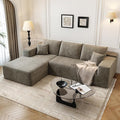 107.5" Cloud Modular Sectional Sofa Couch by Settab