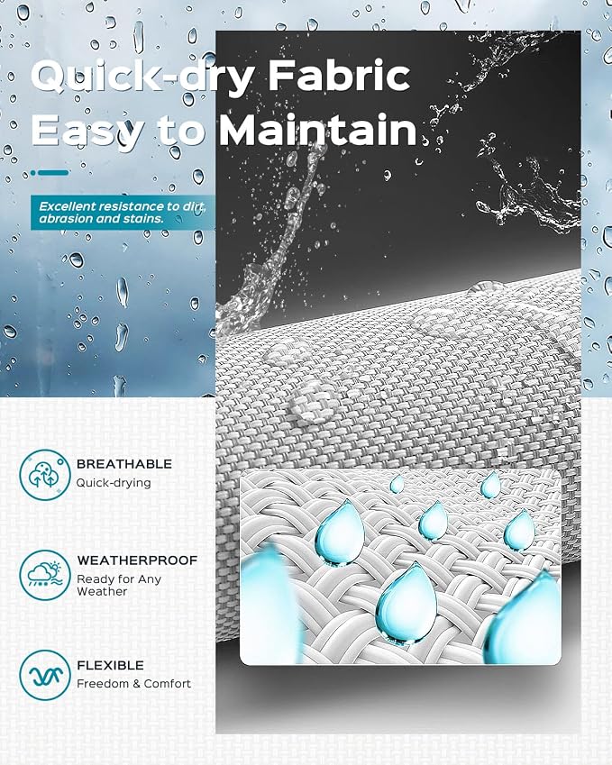 Aluminum Chaise Lounge Ourdoor - Image 6