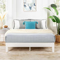 Mellow Naturalista Grand 12 Inch Solid Wood Platform Bed by MELLOW