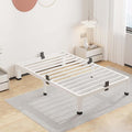 ROIL 7 Inch White Twin Bed Frame by ROIL