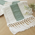 FEXIA Sage Green Table Runner 36 Inches Long by FEXIA