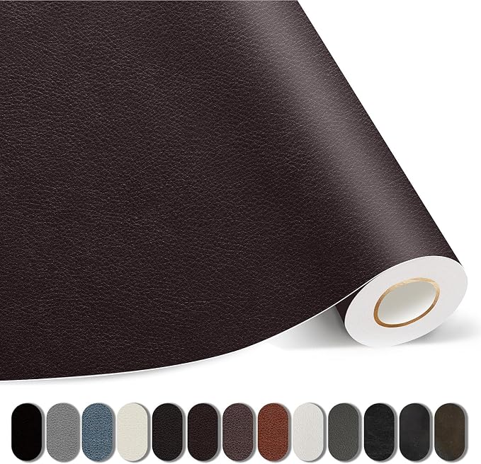 Kangshoon Leather Repair Patches, Self-Adhesive Leather Repair Tape, Stretch by GiveYourFurnitureaNewLife