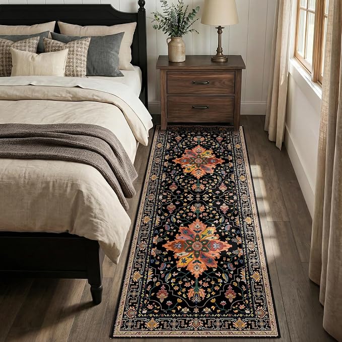 RELEANY Area Rugs 2'x6' Runner Rug Non Slip Washable by RELEANY