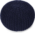 REDEARTH · Round Pouf Foot Stool Bean Bag Ottoman by REDEARTH