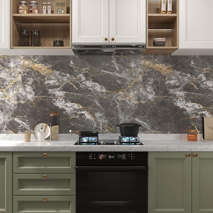 BAYYA Golssy Marble Contact Paper - Image 8