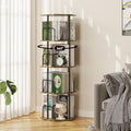 SUNMORY 4 Tier Rotating Bookshelf Tower, Revolving 360 ° Spinning Bookcase by SUNMORY