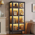 4-Tier Glass Display Cabinet by WOOWDEPOTBetterYourLife