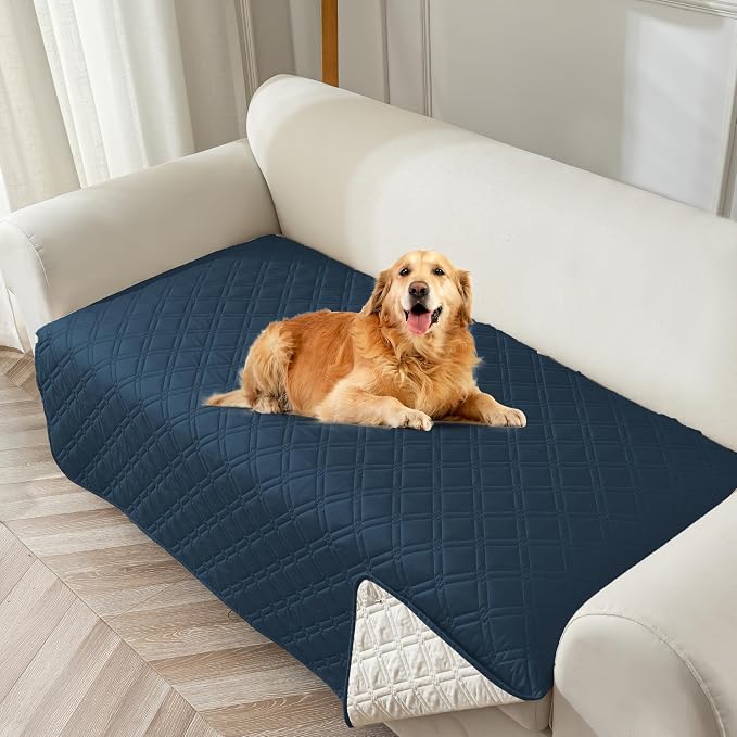 Genina Waterproof Couch Cover, Washable Anti-Slip 67 inch Sofa Covers by Genina