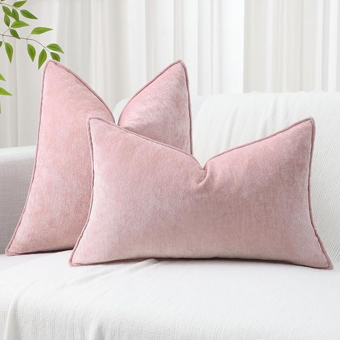decorUhome Summer Couch Throw Pillow Covers 12x20 Set of 2, Decorative Soft - Image 7