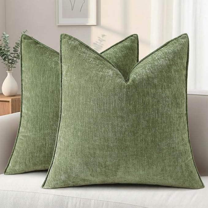 decorUhome Summer Couch Throw Pillow Covers 20x20 Set of 2, Decorative Soft by decorUhome