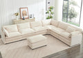 ROWHY 150'' Modular Sectional Cloud Couch, 7 Seater Corner Sofa Big Comfy by ROWHY