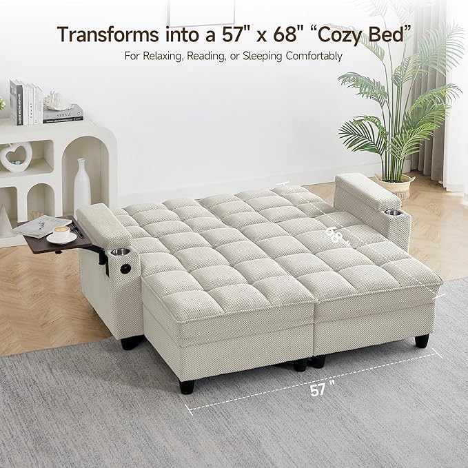 oaaktu 70.9'' Double Chaise Lounge - Image 3