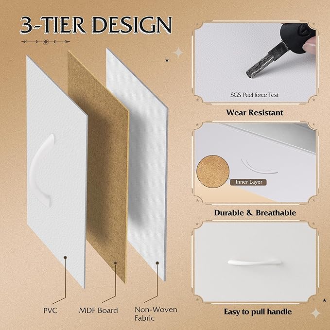 WLIVE Tall Dressers for Bedroom - Image 6