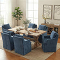 VKNOW Upholstered Dining Chairs Set of 6, Modern Kitchen Chairs Dinner Chairs by VKNOW