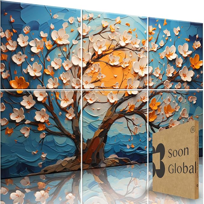 Soon Global Acoustical Wall Panels, 72 X 48 Inches Art Acoustic Panels by SoonGlobal