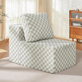 Single Sofa 1 Seat Couch with Deep Seat Memory Foam Cloud Chair with Pillows by YourHomeDeservesMore