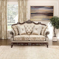 Lexicon Traditional Sofa Couch for Living Room, Rolled Arm Sofa by Lexicon